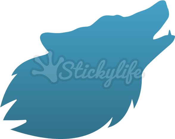 Teal Feather Sticker Design PNG image