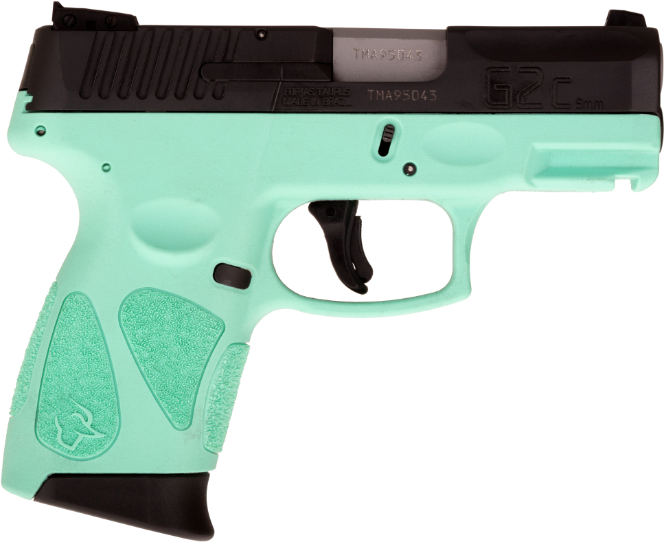 Teal Handgun Taurus G2 C PNG image
