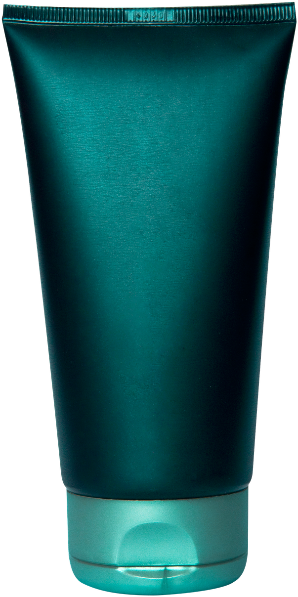 Teal Shampoo Bottle Blank Packaging PNG image