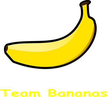 Team Bananas Graphic PNG image