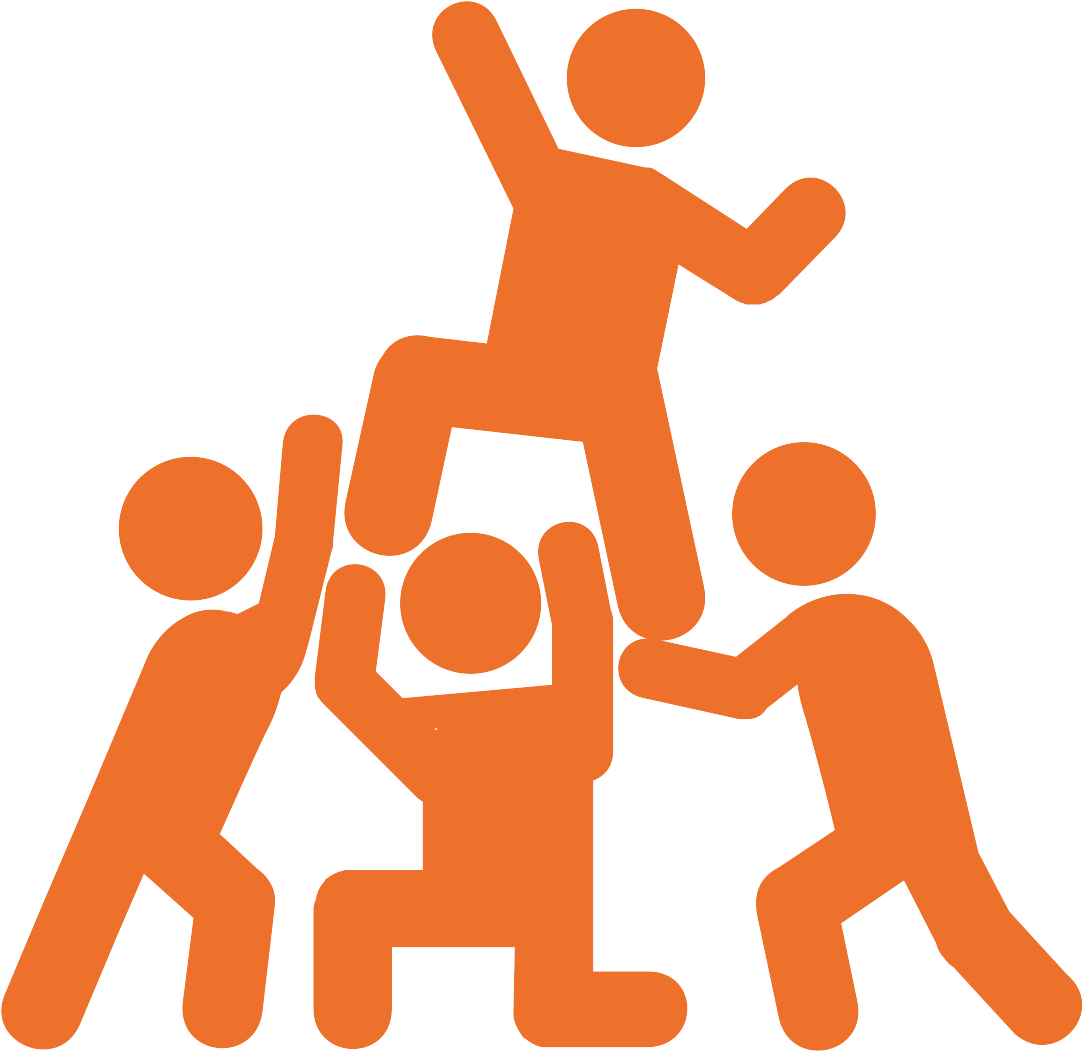 Teamwork Success Illustration PNG image