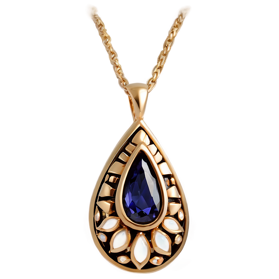 Teardrop Necklace Png 92 PNG image
