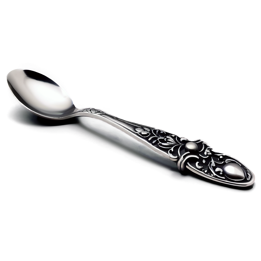 Teaspoon With Clip Handle Png 06252024 PNG image