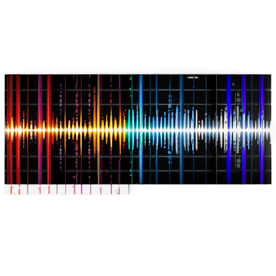 Techno Sound Spectrum Png 06242024 PNG image