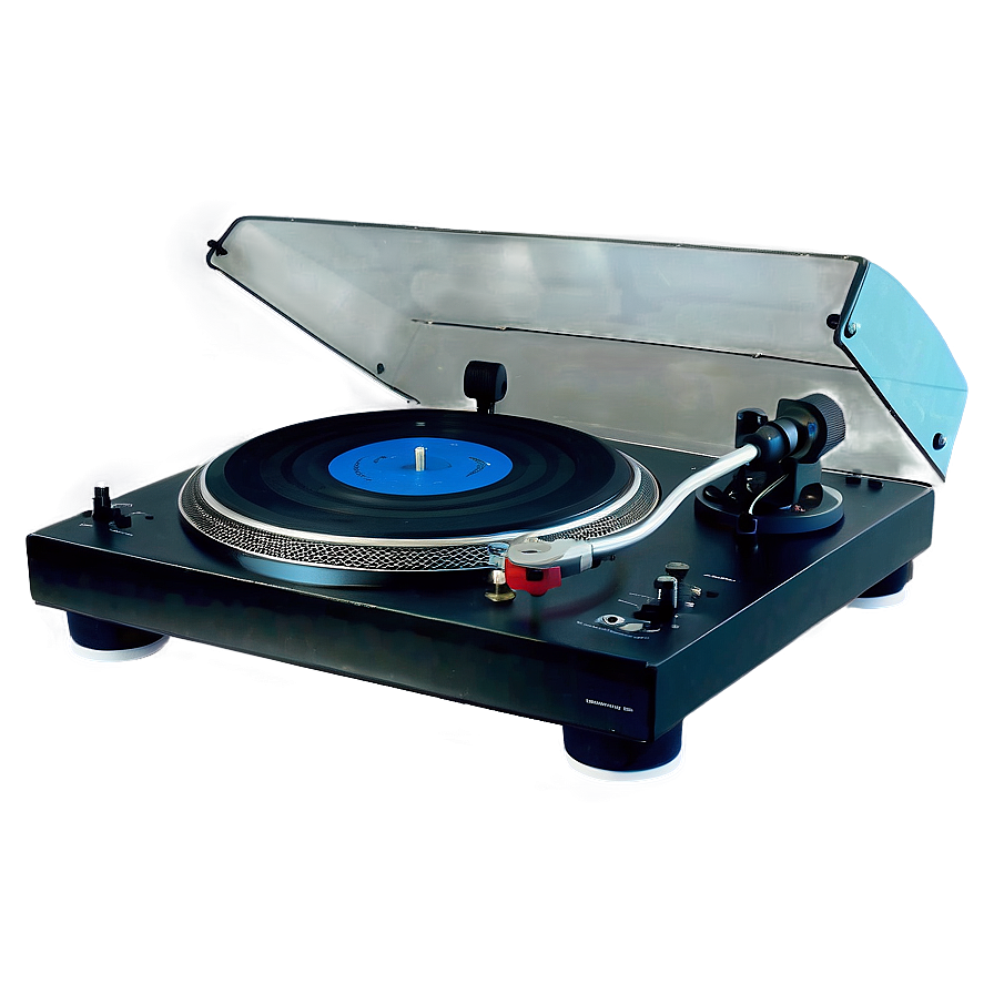 Techno Turntable Setup Png Fpg33 PNG image