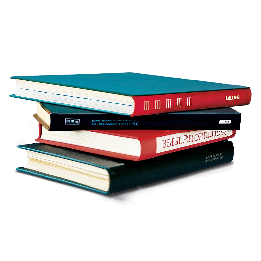 Technology Books Stack Png 06212024 PNG image