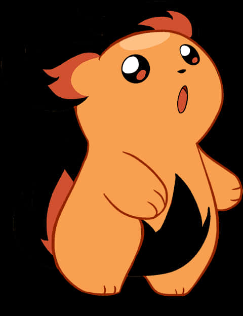 Teddiursa Pokemon Illustration PNG image