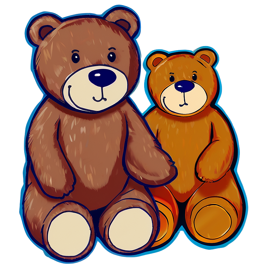 Teddy Bear Friends Clipart Png Mmh PNG image