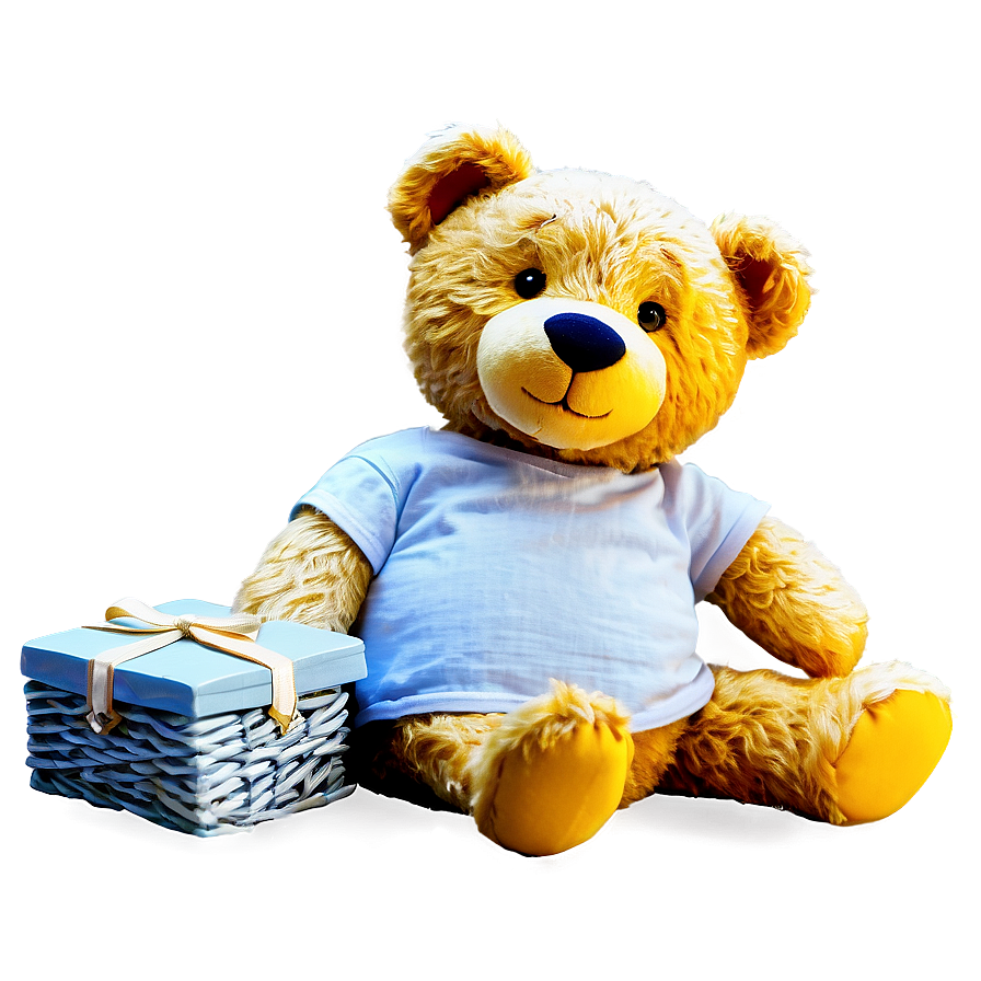 Teddy Bear In Bed Png Ani PNG image