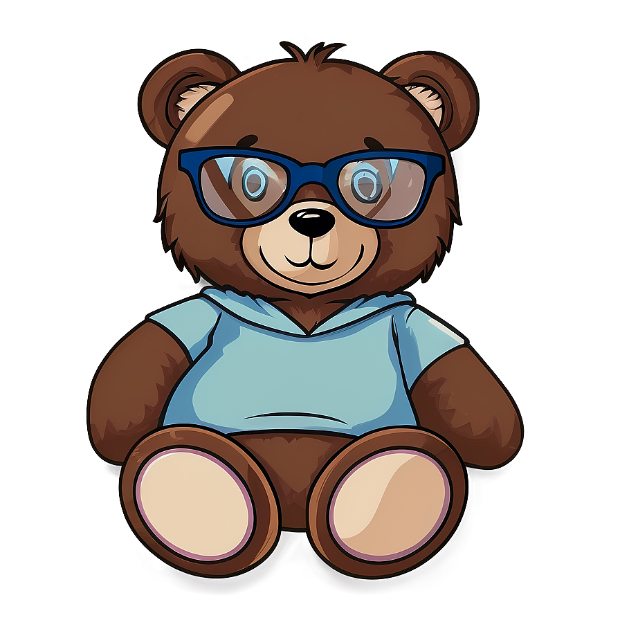 Teddy Bear With Glasses Clipart Png 44 PNG image