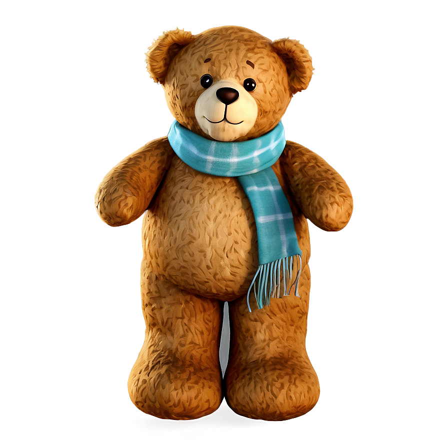 Teddy Bear With Scarf Png 85 PNG image