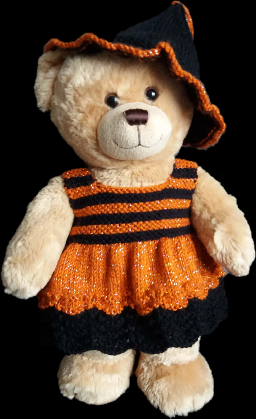 Teddy Bearin Halloween Costume PNG image