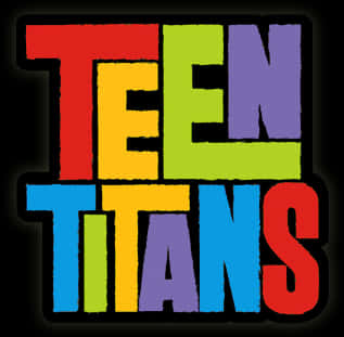 Teen Titans Colorful Logo PNG image