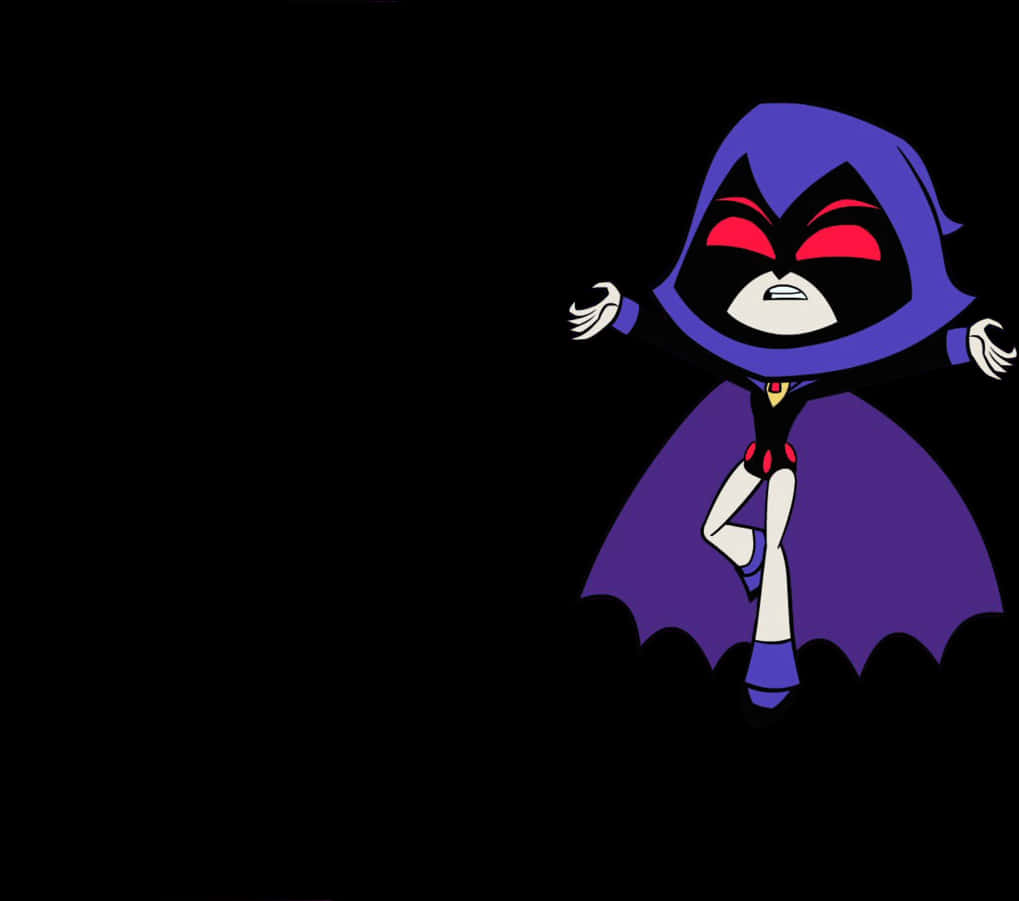 Teen Titans Go Raven Expression PNG image