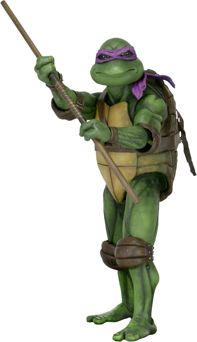 Teenage Mutant Ninja Turtle Donatello Stance PNG image