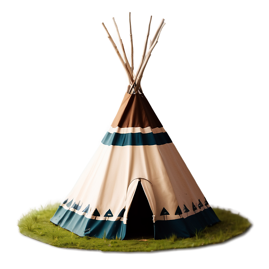 Teepee Camping Adventure Png 06292024 PNG image