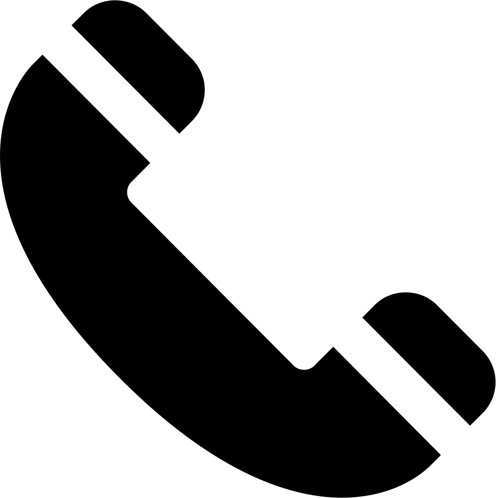 Telephone Icon Silhouette PNG image