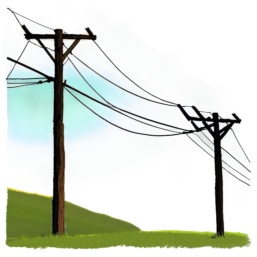 Telephone Pole At Dusk Png Gpt2 PNG image