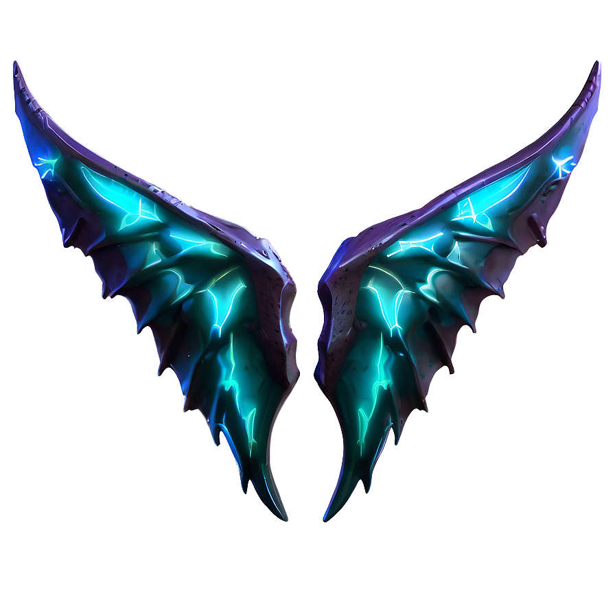 Tempest Demon Wings Png Plq3 PNG image