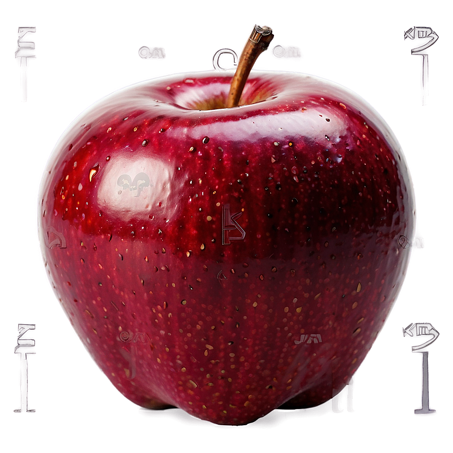 Tempting Red Apple Png 06272024 PNG image