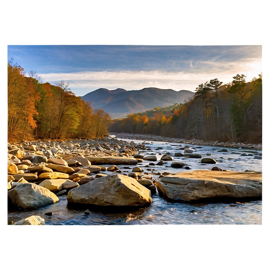 Tennessee Mountain Stream Png 06122024 PNG image