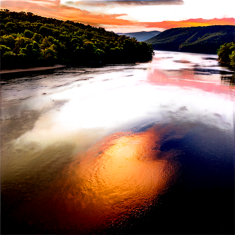 Tennessee River Sunset Png 95 PNG image