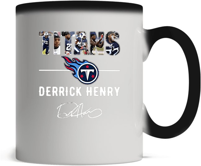 Tennessee Titans Derrick Henry Custom Mug PNG image