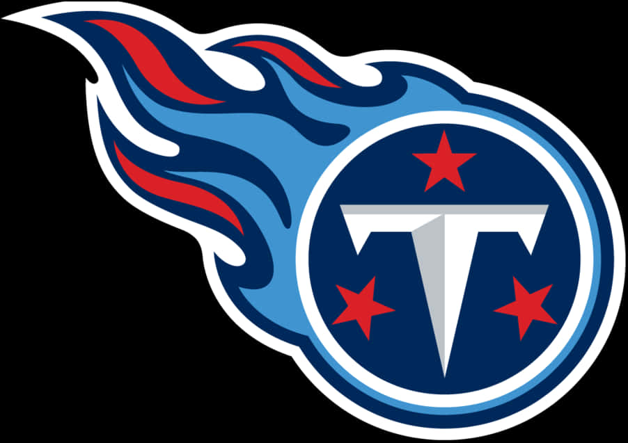 Tennessee Titans Logo Flame PNG image