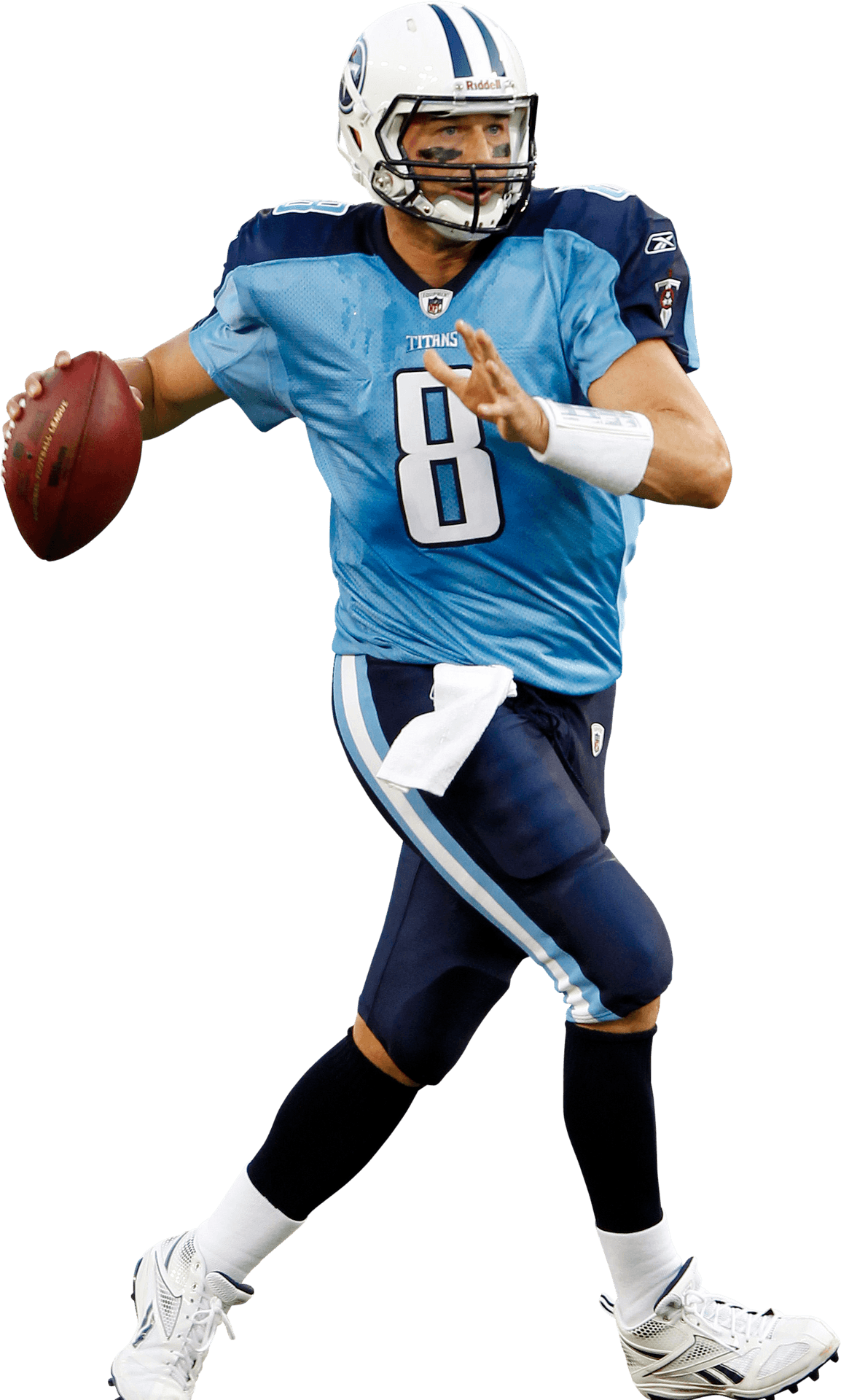 Tennessee Titans Quarterback Action Pose PNG image