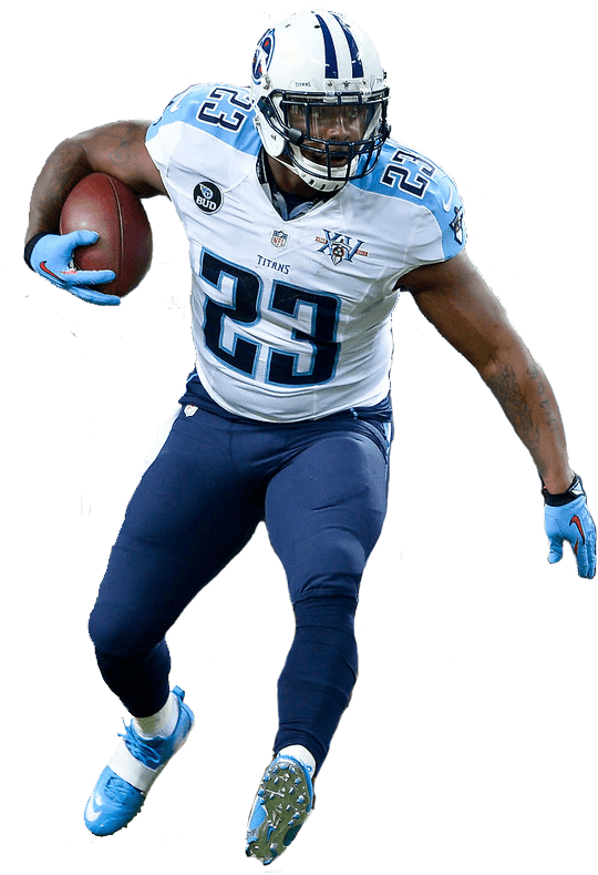 Tennessee Titans Running Back Action PNG image