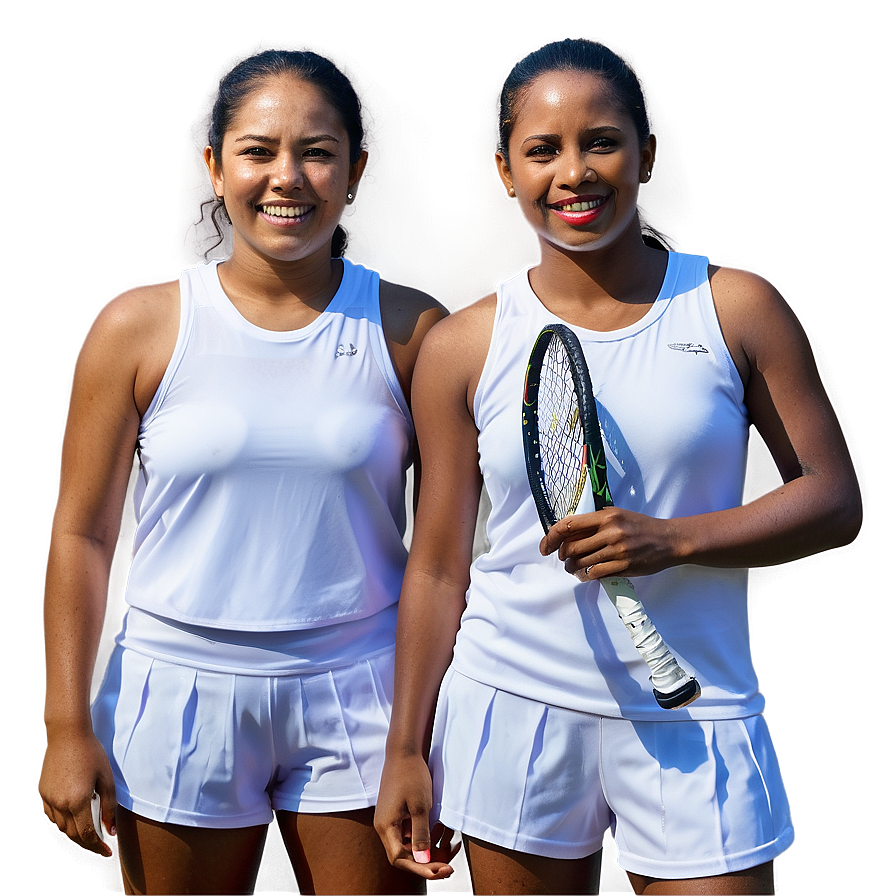 Tennis Doubles Team Png 05232024 PNG image