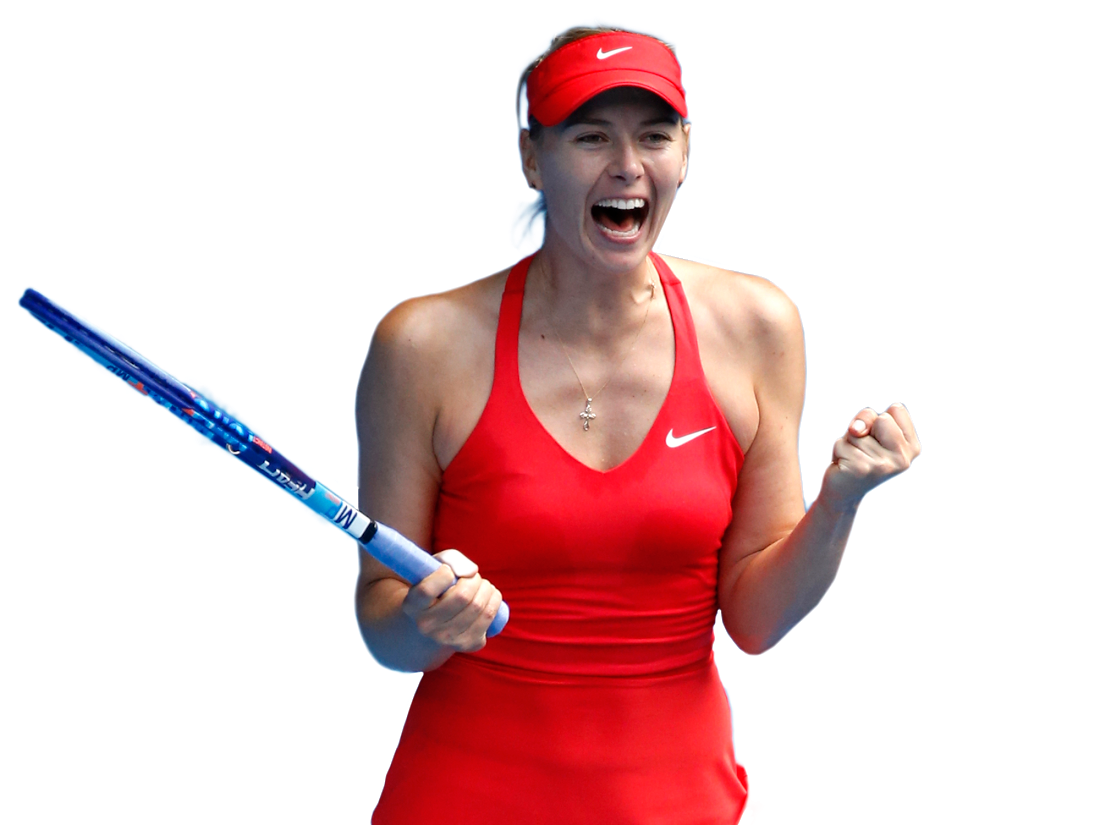 Tennis Player Celebrating Victory.png PNG image