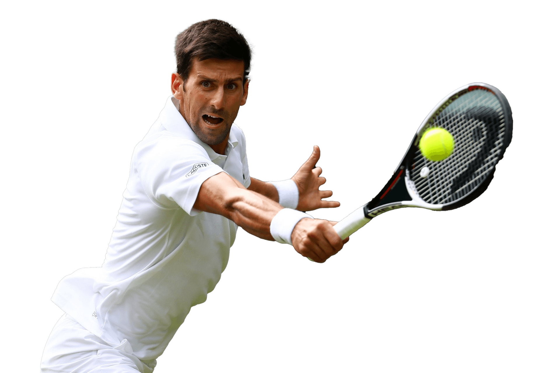 Tennis Pro In Action PNG image