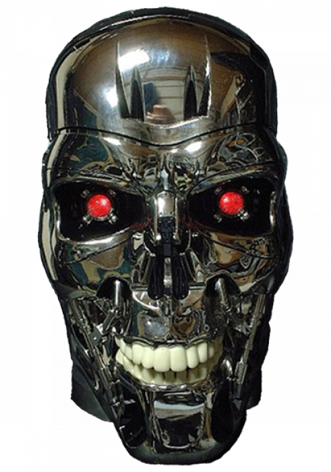 Terminator T800 Headshot PNG image