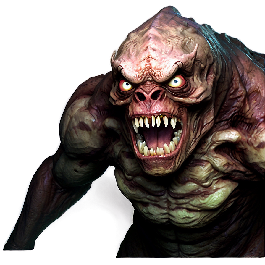 Terrifying Monster Png 06122024 PNG image