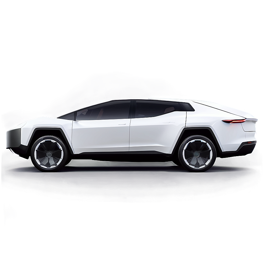 Tesla Cybertruck Profile Png 20 PNG image