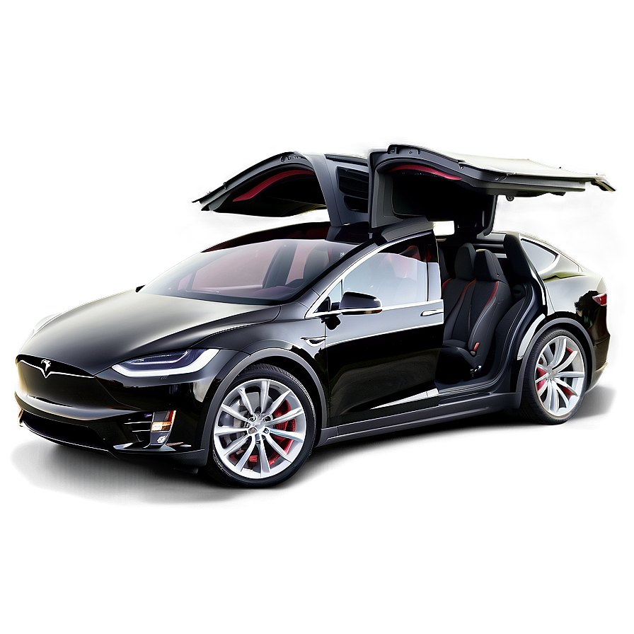 Tesla Model X D PNG image