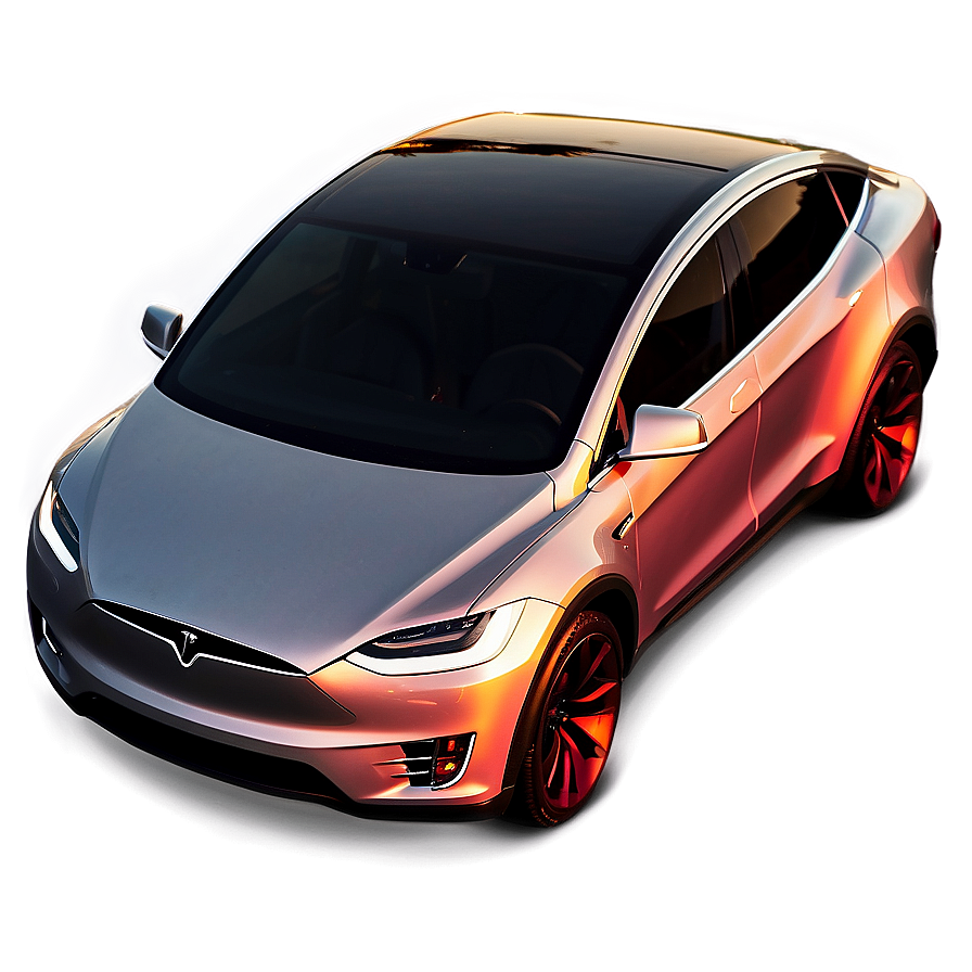 Tesla Model X Smart Summon Feature Png 06282024 PNG image