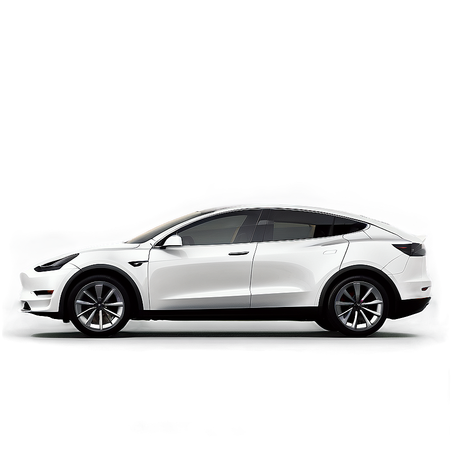 Tesla Model Y On Highway Png Epk PNG image