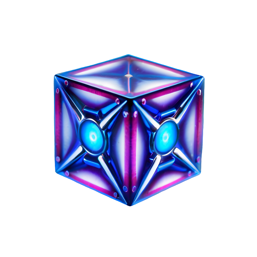 Tesseract C PNG image