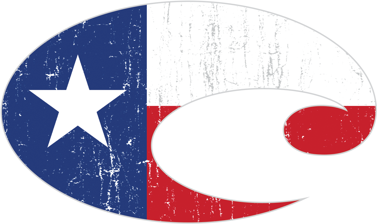 Texas Flag Fusion Design PNG image