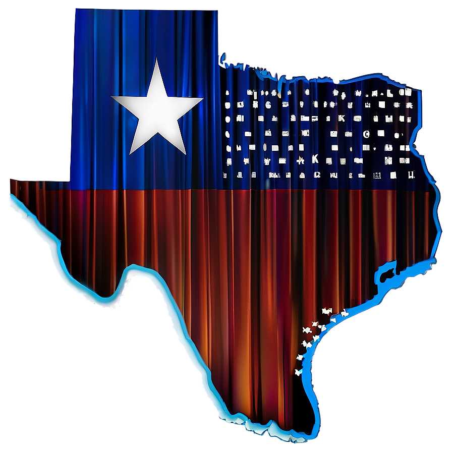 Texas Outline Vector Png Ljf42 PNG image