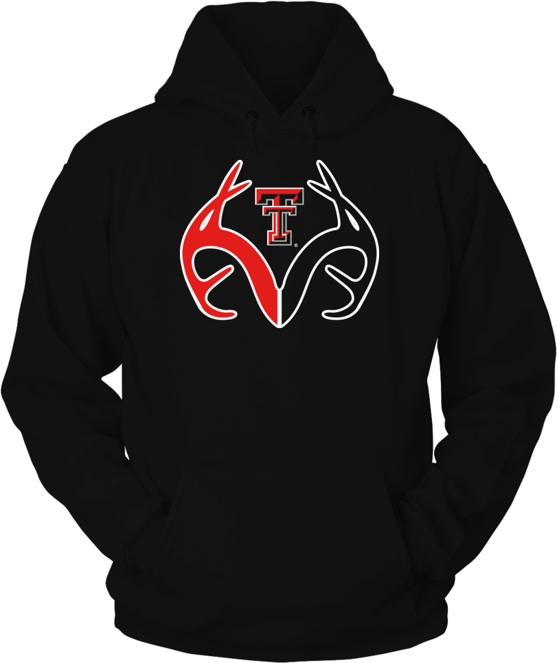 Texas Tech Hoodiewith Logo PNG image