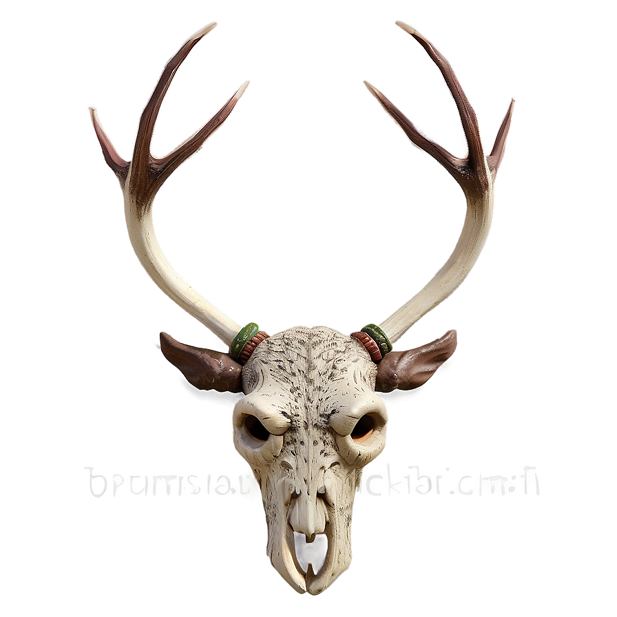 Textured Deer Antler Png 06122024 PNG image