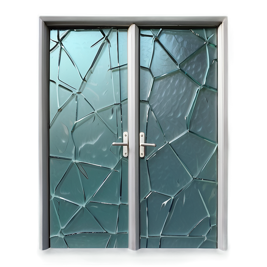 Textured Glass Door Png 06122024 PNG image