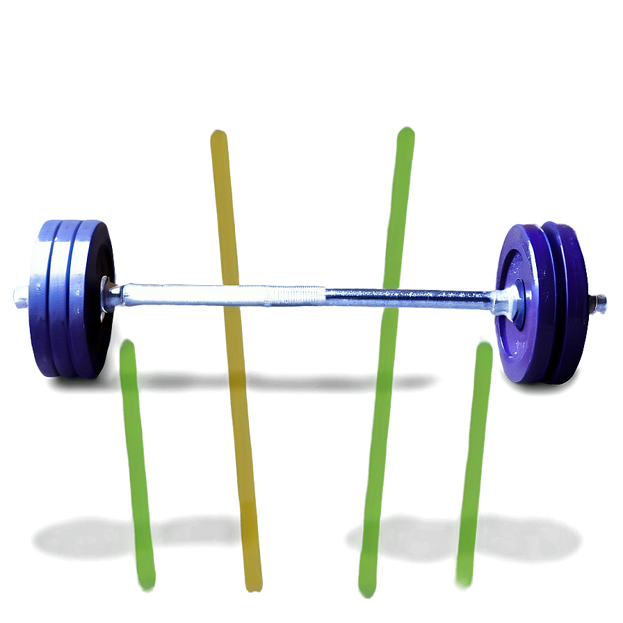 Textured Grip Barbell Png 42 PNG image