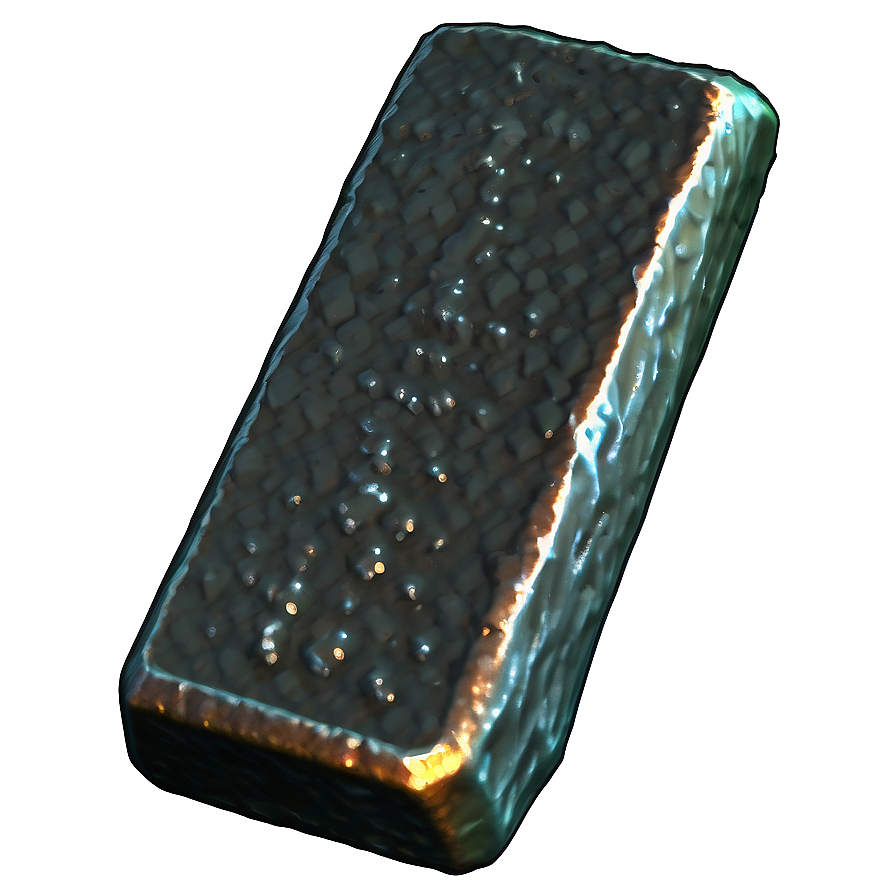 Textured Iron Ingot Detail Png Oto PNG image