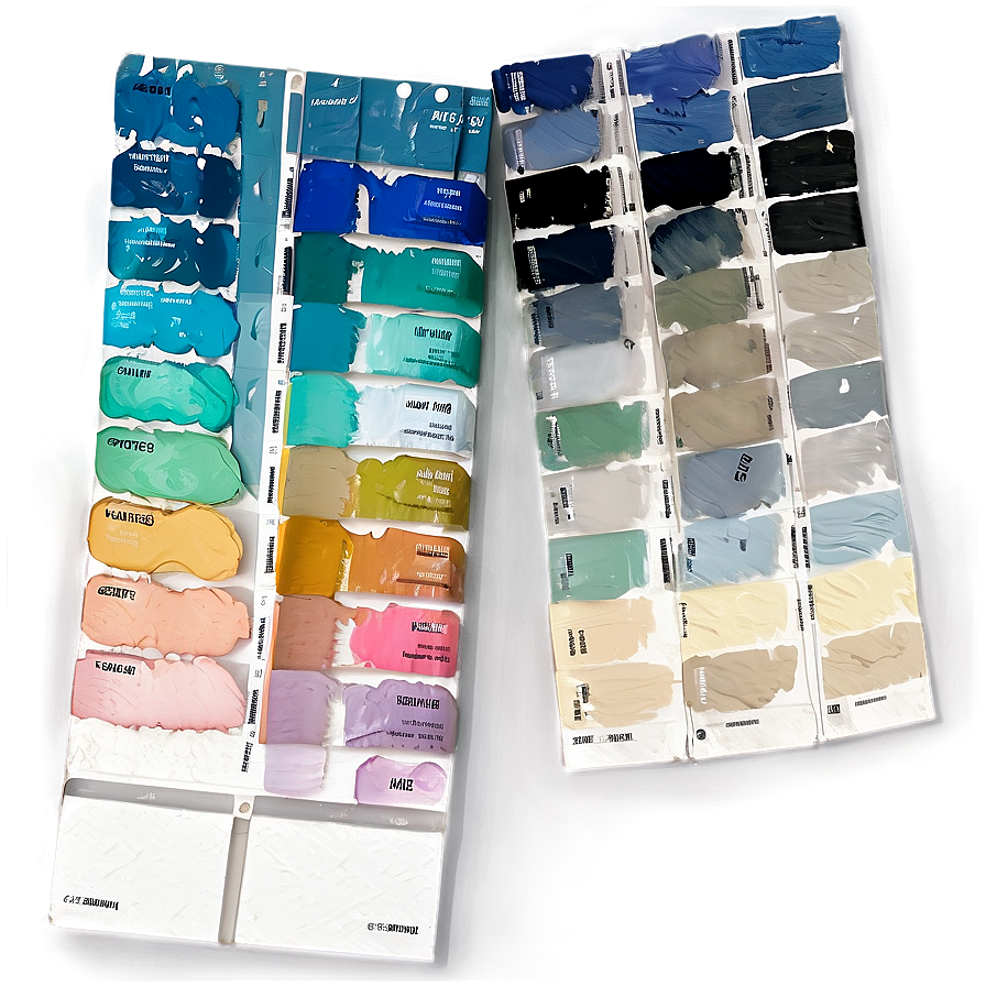 Textured Paint Swatches Png Ugk PNG image