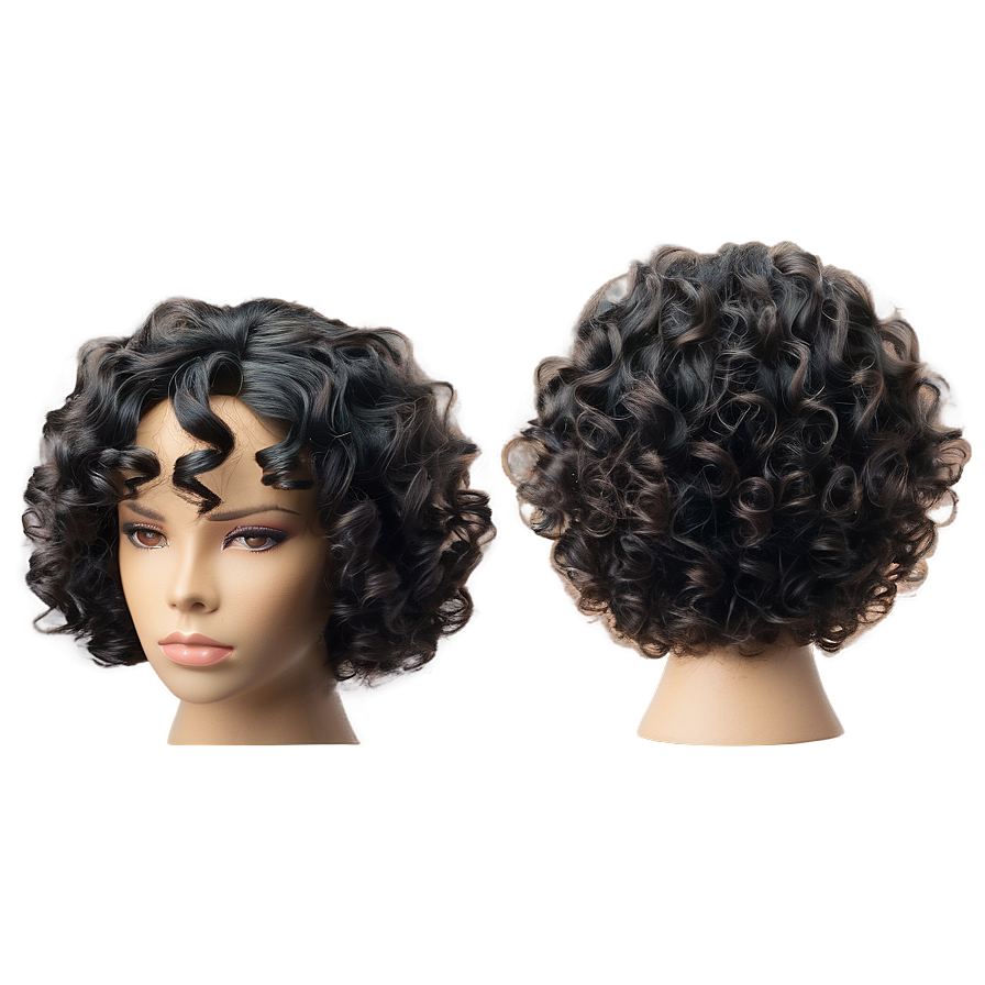 Textured Perm Waves Png Wkr PNG image