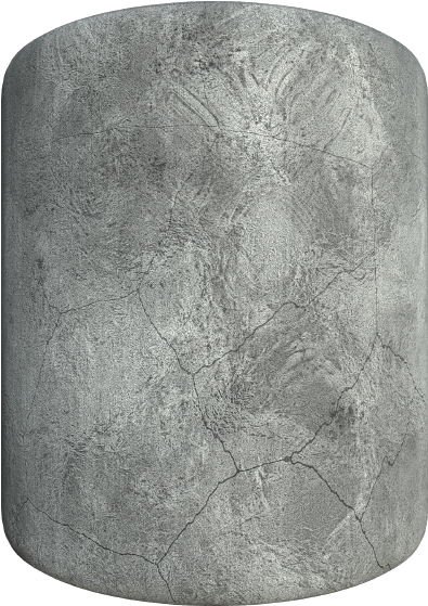 Textured Plaster Cylinder PNG image